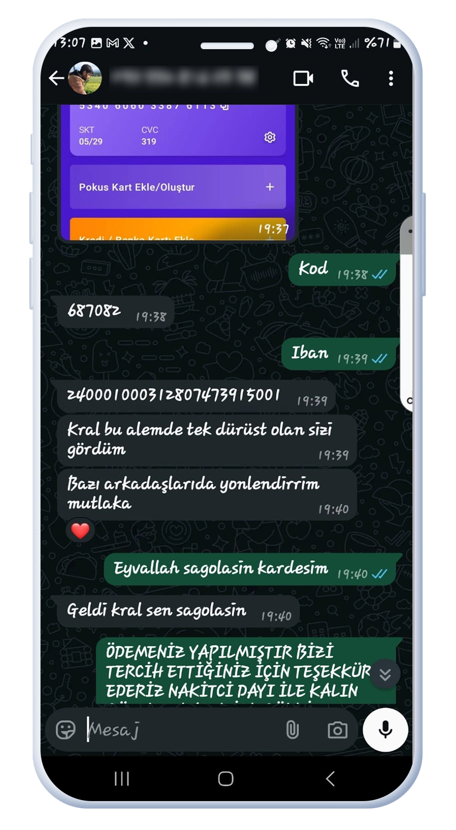 mobil ödeme müşteri memnuniyeti görsel m1